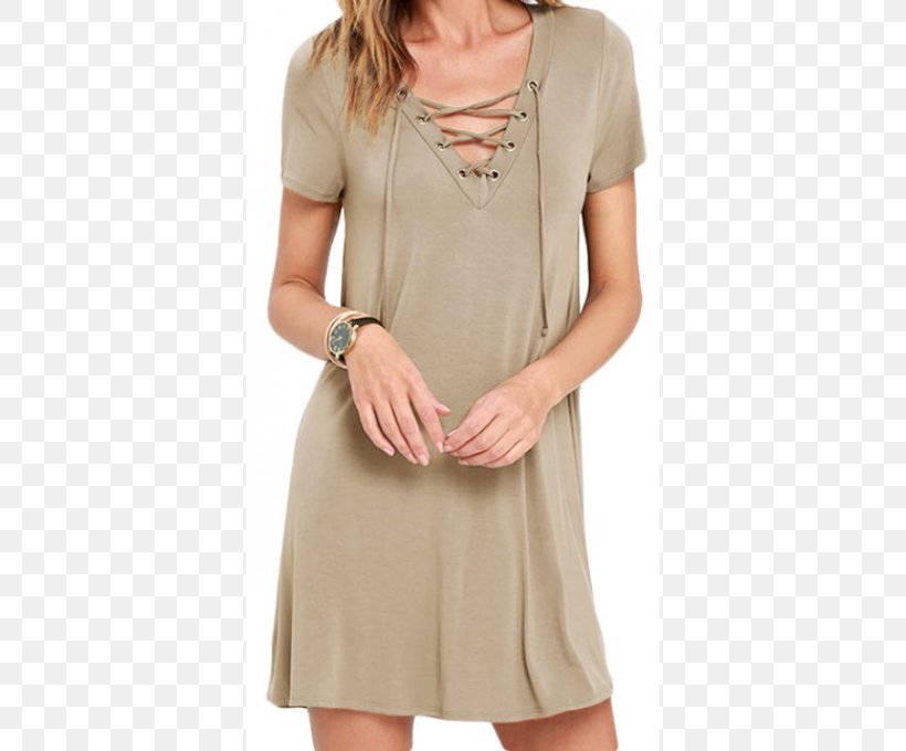 Dress Sleeve Neckline Casual Attire Clothing, PNG, 680x680px, Dress, Backless Dress, Beige, Bodysuit, Casual Attire Download Free