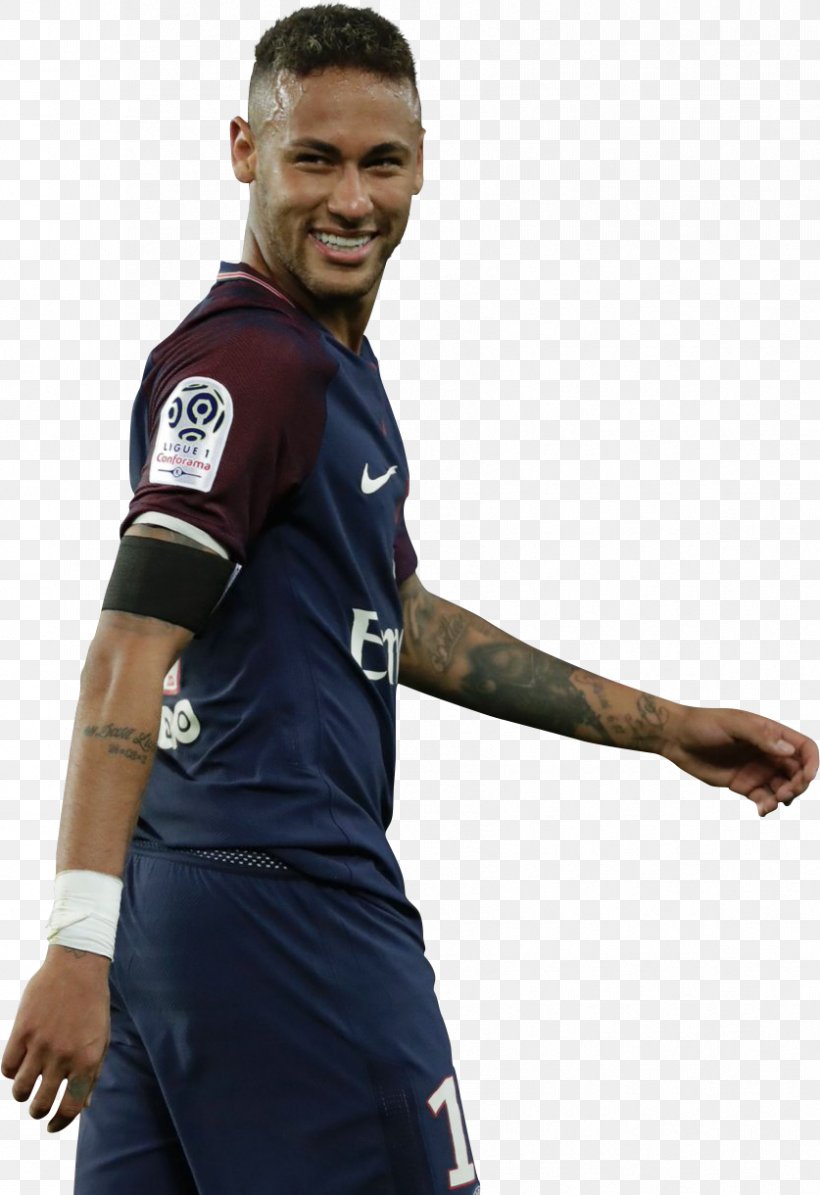 Neymar Paris Saint-Germain F.C. Football Player Sport, PNG, 837x1220px ...