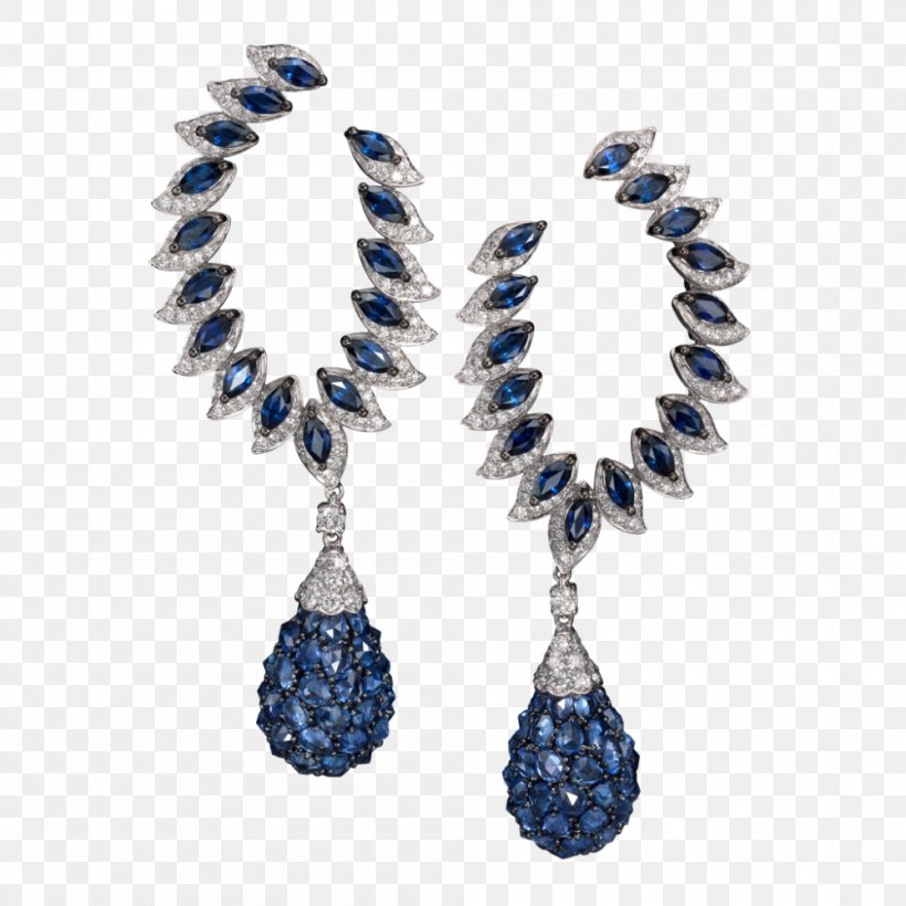 Earring Sapphire Jewellery Diamond Bitxi, PNG, 1000x1000px, Earring, Bitxi, Body Jewellery, Body Jewelry, Cobalt Blue Download Free