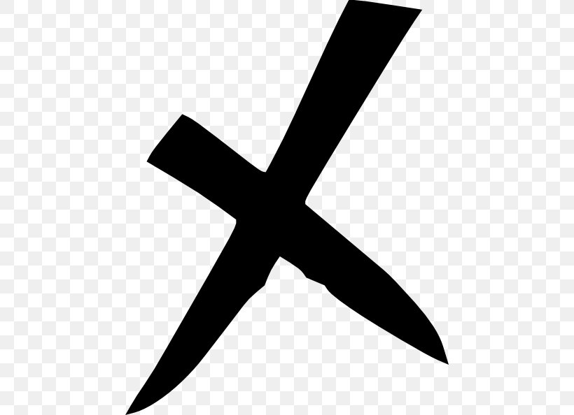 X Mark Sign Check Mark Clip Art, PNG, 462x594px, X Mark, Airplane, Artwork, Black And White, Check Mark Download Free