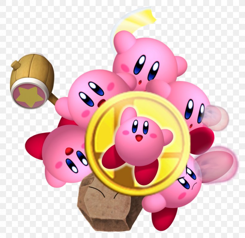 Kirby's Return To Dream Land Kirby's Dream Land Kirby: Triple Deluxe Kirby's Dream Collection Wii, PNG, 917x892px, 3d Computer Graphics, Kirby Triple Deluxe, Baby Toys, Kirby, Material Download Free