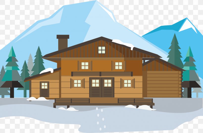 Log Cabin Chalet House, PNG, 2400x1572px, Log Cabin, Animation, Artworks, Building, Cartoon Download Free