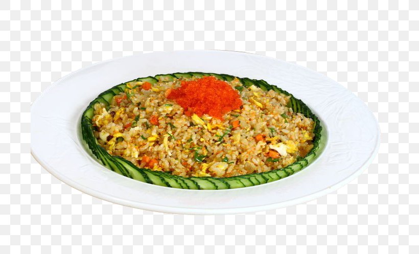 Yangzhou Fried Rice Chinese Cuisine Rice Cake Kimchi Fried Rice, PNG, 700x497px, Fried Rice, Asian Food, Bell Pepper, Chinese Cuisine, Cucumber Download Free