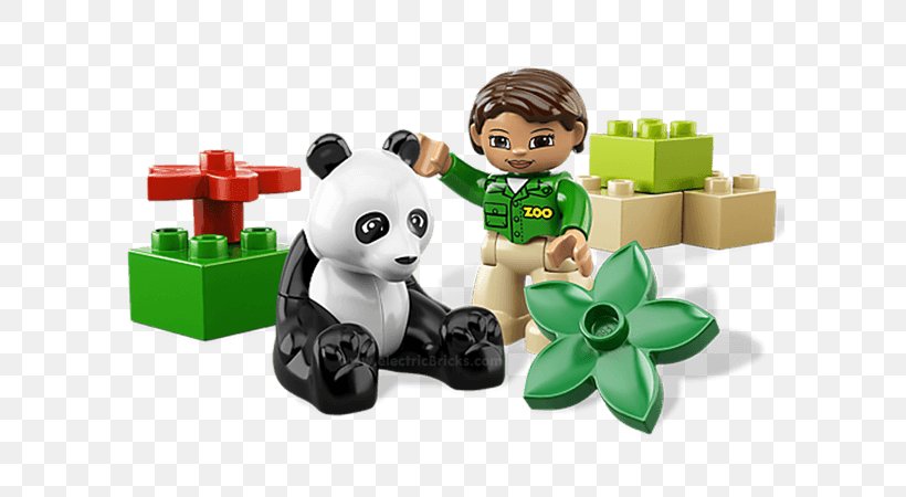 Amazon.com Giant Panda Lego Minifigure LEGO 10576 Zookeeper, PNG, 600x450px, Amazoncom, Figurine, Giant Panda, Lego, Lego 6176 Duplo Basic Bricks Deluxe Download Free