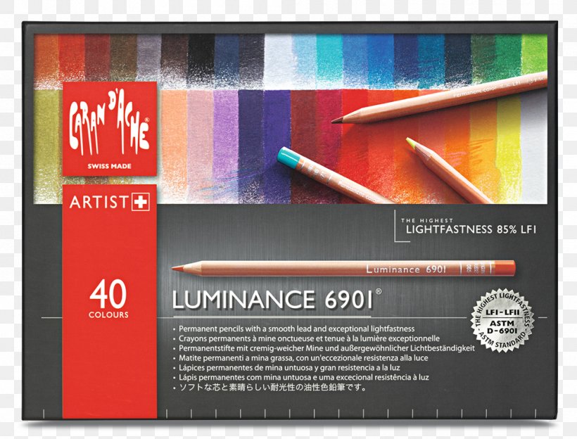 Caran D'Ache Colored Pencil Lightfastness, PNG, 1000x762px, Colored Pencil, Advertising, Artist, Brand, Charcoal Download Free
