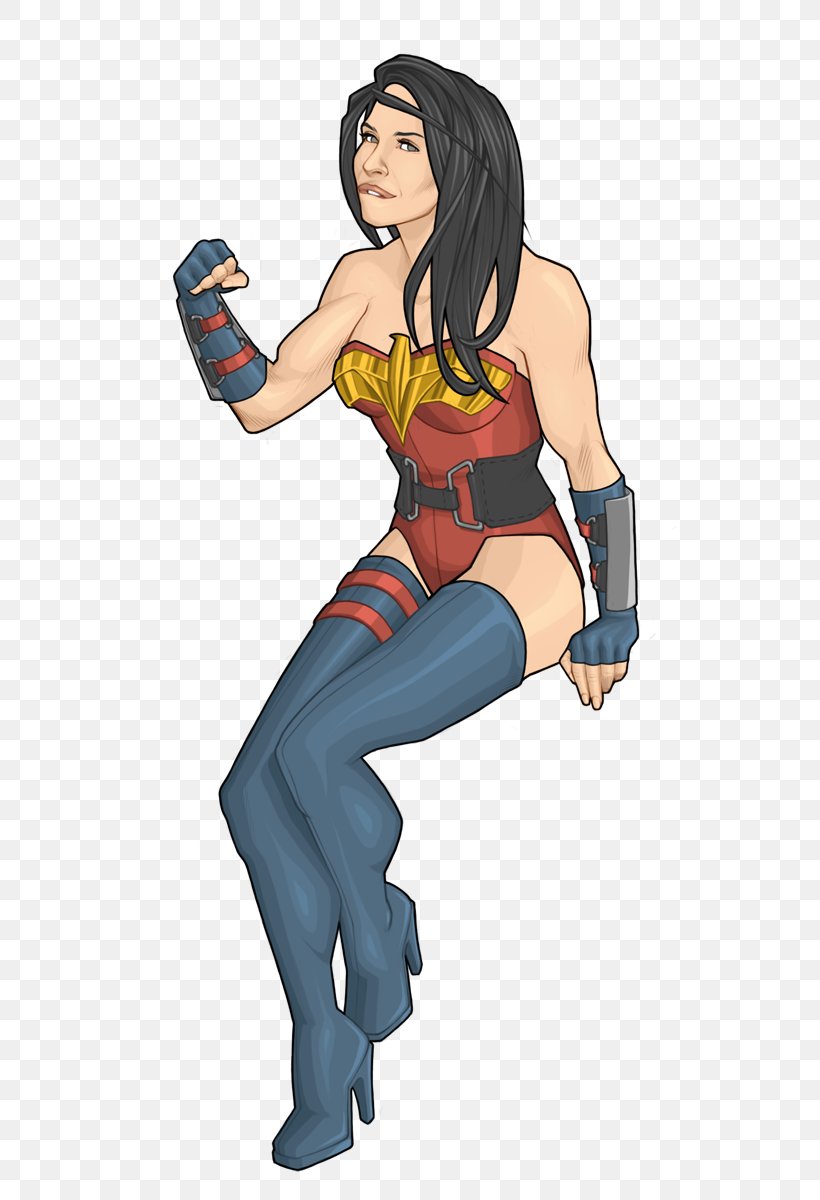 Comic Book Wonder Woman Superhero DC Comics, PNG, 586x1200px, Watercolor, Cartoon, Flower, Frame, Heart Download Free