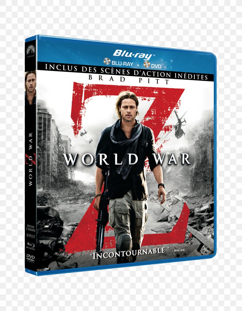 Gerry Lane Film Poster Film Poster World War Z, PNG, 1004x1293px, Gerry Lane, Action Film, Brad Pitt, Cinema, Dvd Download Free