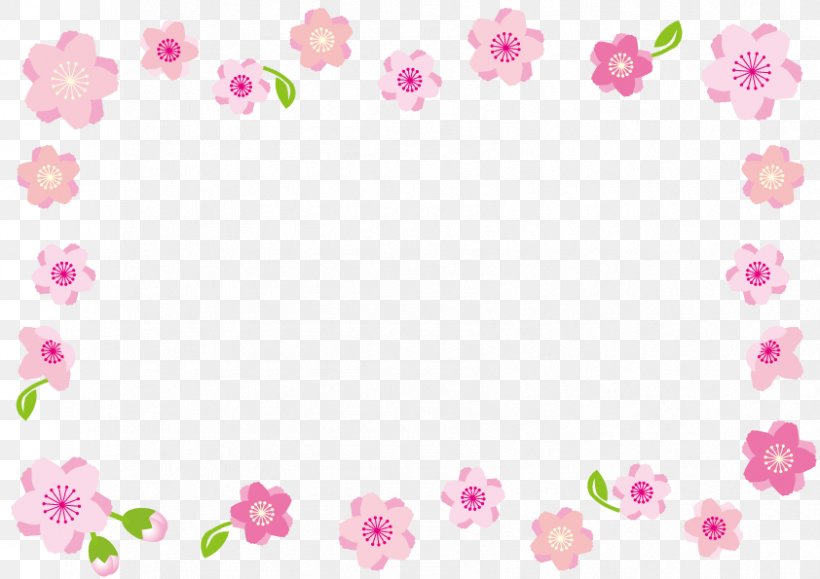 Rectangular Frame With Peach Blossom., PNG, 842x595px, Floral Design, Blossom, Body Jewelry, Branch, Cherry Blossom Download Free