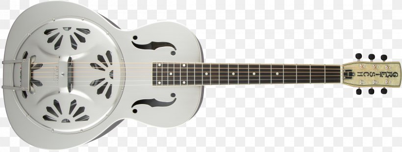 Resonator Guitar Gretsch G9221 Bobtail Acoustic Guitar Lap Steel Guitar, PNG, 2400x911px, Watercolor, Cartoon, Flower, Frame, Heart Download Free