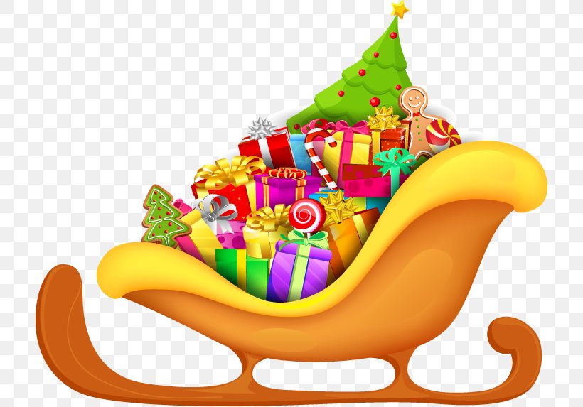 Ded Moroz Santa Claus Reindeer Gift Clip Art, PNG, 720x573px, Ded Moroz, Christmas, Christmas Gift, Cuisine, Digital Image Download Free