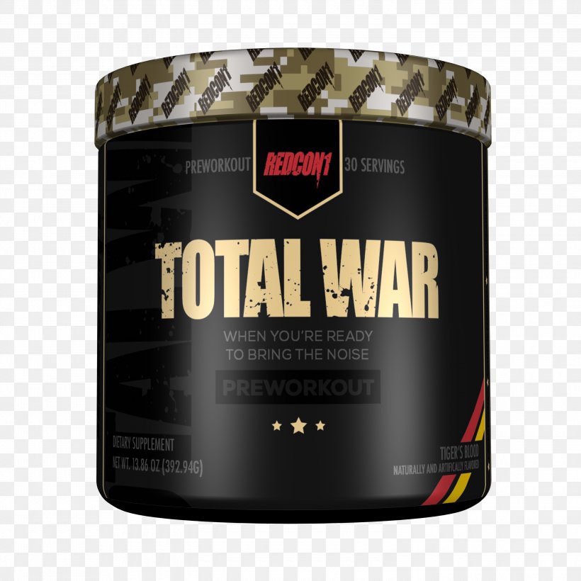 Dietary Supplement Pre-workout Total War RedCon1, PNG, 3000x3000px, Dietary Supplement, Bodybuilding Supplement, Bodybuildingcom, Brand, Military Tactics Download Free