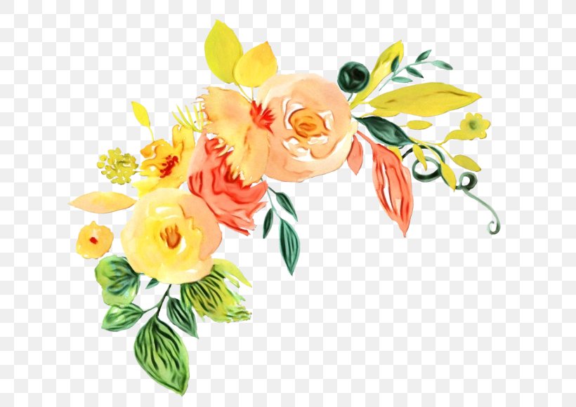 Flower Art Watercolor, PNG, 700x580px, Watercolor, Artificial Flower, Botany, Bouquet, Cut Flowers Download Free