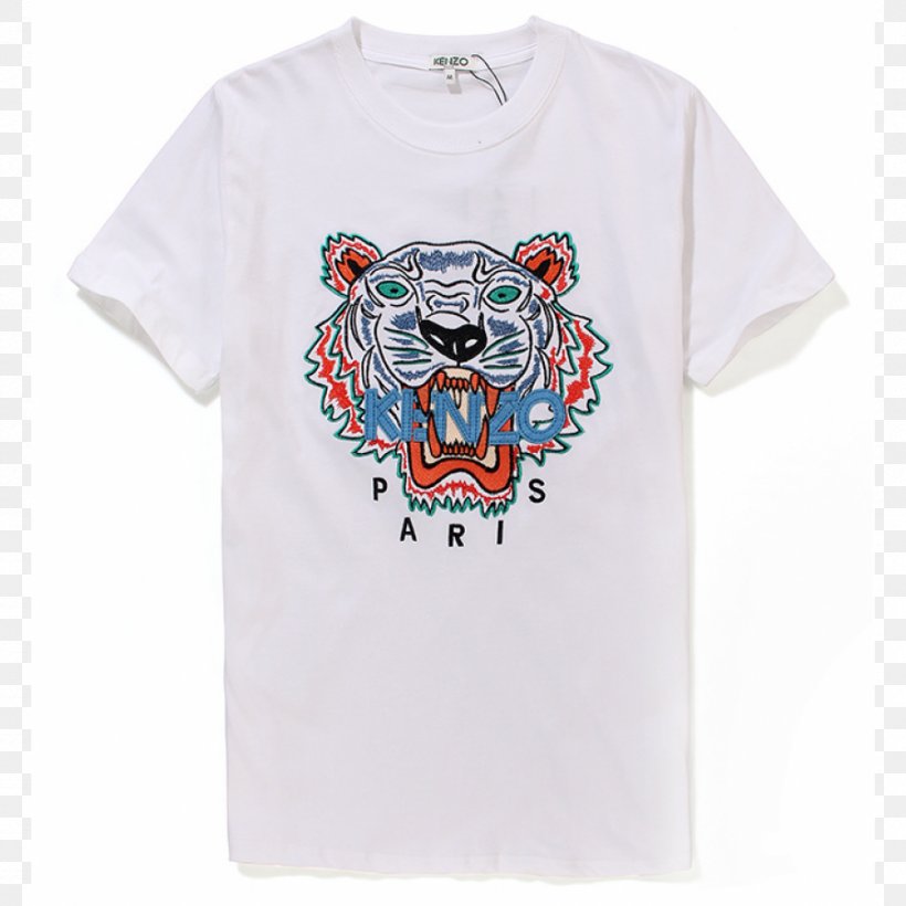 T-shirt Tiger Kenzo Sweater White, PNG, 900x900px, Tshirt, Active Shirt, Brand, Cardigan, Clothing Download Free