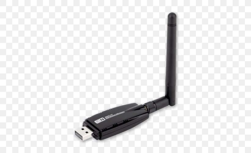 Adapter Wi-Fi IEEE 802.11 Wireless Network Wireless USB, PNG, 500x500px, Adapter, Aerials, Cable, Data Transfer Cable, Dongle Download Free