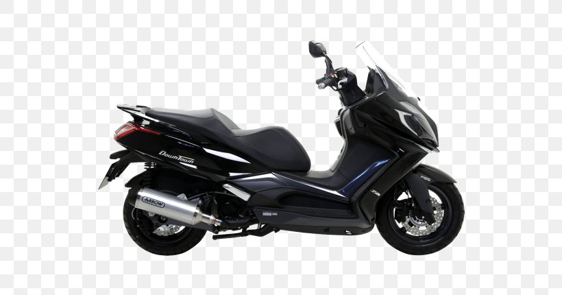 Exhaust System Scooter Kymco Downtown Arrow Car, PNG, 820x430px, Exhaust System, Antilock Braking System, Automotive Wheel System, Car, Engine Displacement Download Free