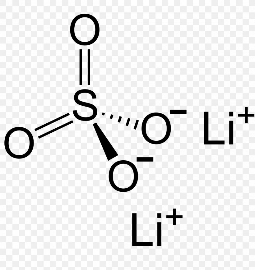Lithium Sulfate Chemical Compound Lithium Bromide, PNG, 1200x1272px, Lithium Sulfate, Area, Black And White, Body Jewelry, Brand Download Free
