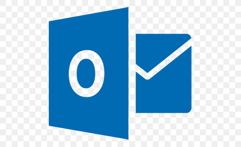 Microsoft Outlook Outlook.com Email Microsoft Office 365, PNG, 500x500px, Microsoft Outlook, Area, Bing, Blue, Brand Download Free