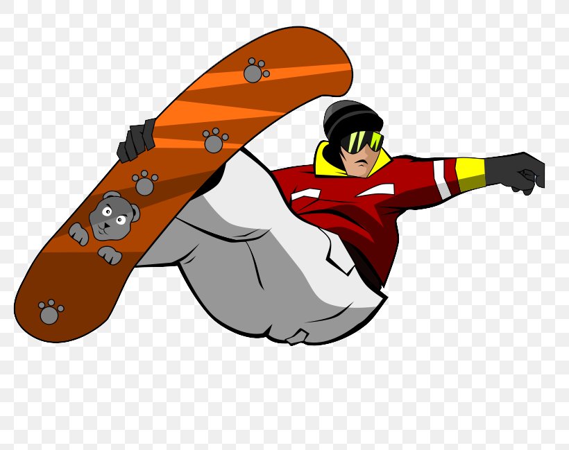 Snowboarding Skiing Sport Clip Art, PNG, 800x649px, Snowboarding, Cartoon, Fictional Character, Free Content, Olympic Sports Download Free