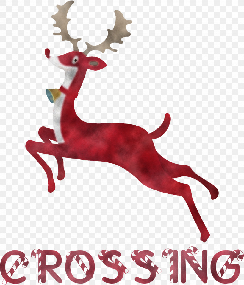 Deer Crossing Deer, PNG, 2572x3000px, Deer Crossing, Antelope, Antler, Christmas Day, Deer Download Free