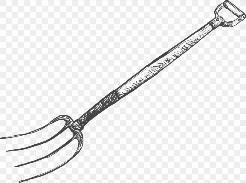 Fork Euclidean Vector Drawing Icon, PNG, 3600x2681px, Fork, Animal, Black And White, Cutlery, Drawing Download Free