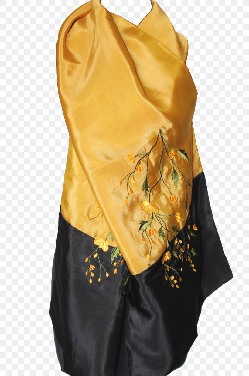 Silk Scarf Shawl Satin Wrap, PNG, 980x1483px, Silk, Dyeing, Embroidery, Fandori, Linen Download Free