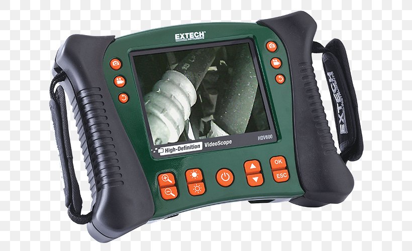 Videoscope Extech Instruments Digital Video Camera Borescope, PNG, 674x500px, Videoscope, Borescope, Camera, Camera Lens, Computer Monitors Download Free