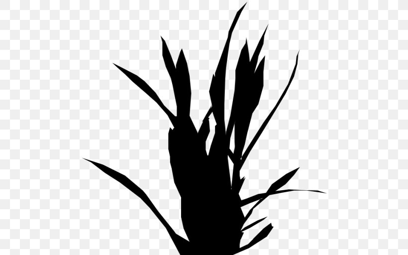 Clip Art Silhouette Line Art Plant Stem Leaf, PNG, 512x512px, Silhouette, Art, Blackandwhite, Botany, Commodity Download Free