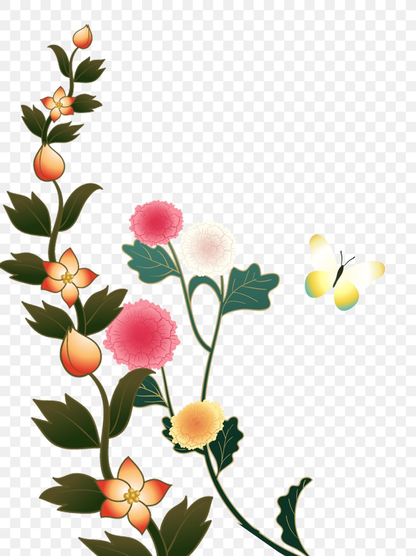 Flower Floral Design Download, PNG, 820x1095px, Flower, Branch, Chemical Element, Designer, Drawing Download Free