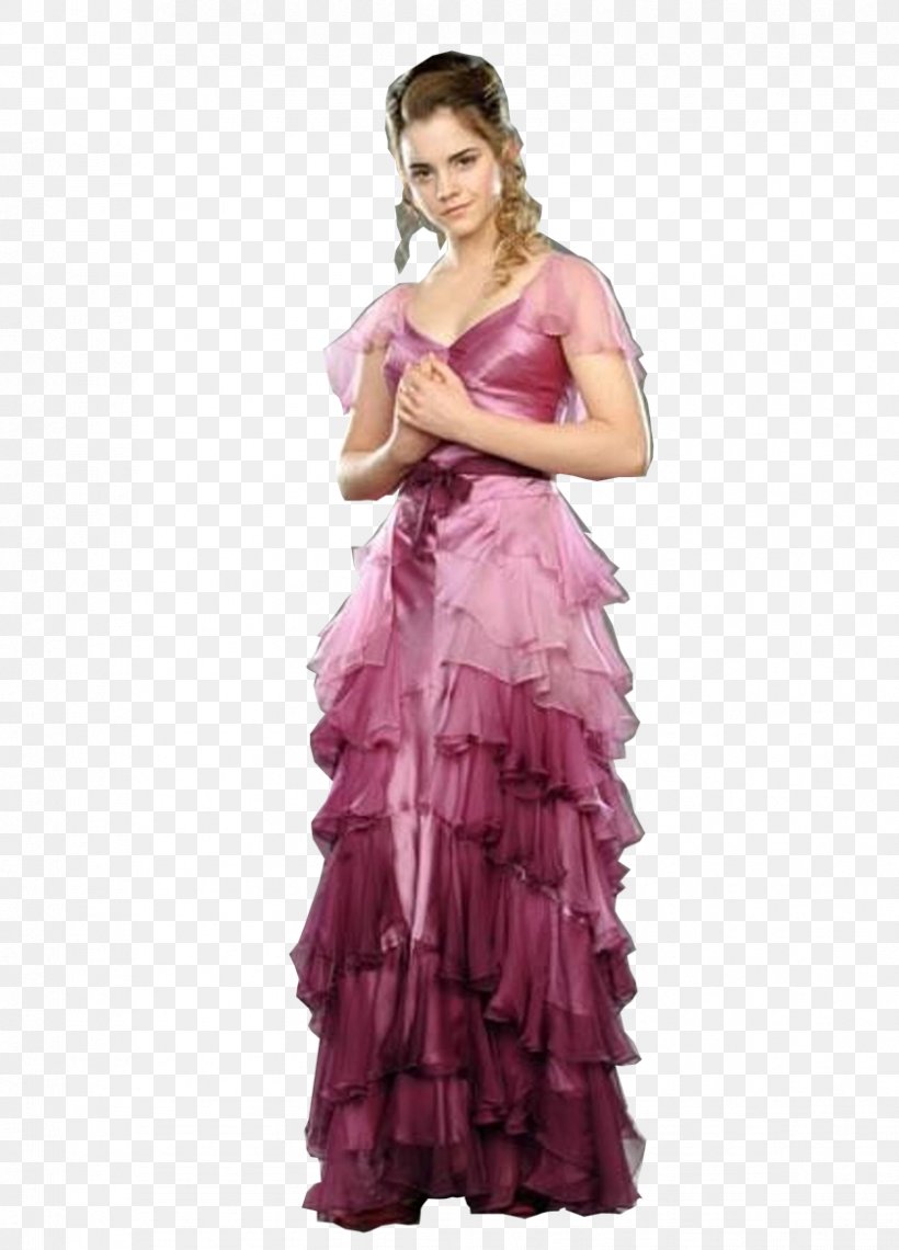 Hermione Granger Harry Potter Dress Ball Gown, PNG, 838x1166px, Hermione Granger, Ball, Ball Gown, Bridal Party Dress, Cocktail Dress Download Free