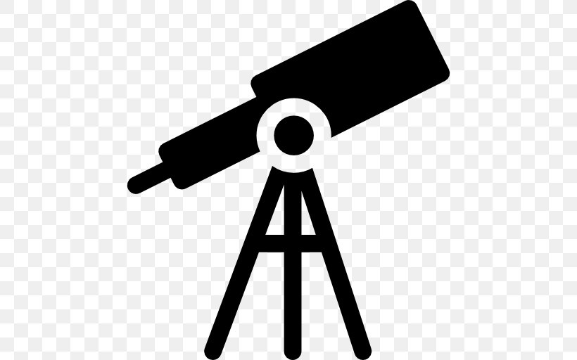 Telescope Clip Art, PNG, 512x512px, Telescope, Astronomy, Black And White, History Of The Telescope, Plain Text Download Free