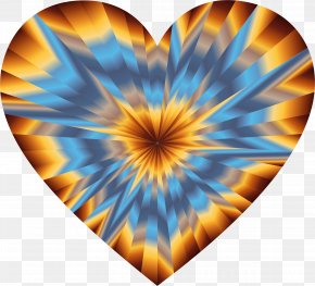 Starburst - Heart Clip Art PNG