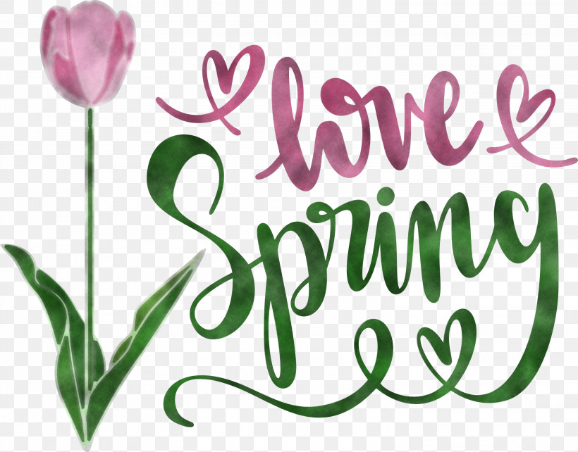 Love Spring Spring, PNG, 3000x2349px, Spring, Calligraphy, Logo Download Free
