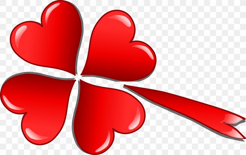 Red Clover Four-leaf Clover Euclidean Vector Illustration, PNG, 1280x810px, Red Clover, Clover, Flower, Fourleaf Clover, Heart Download Free