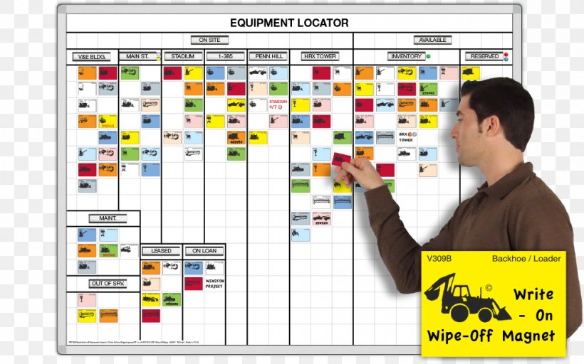 Visual Control Dry-Erase Boards Craft Magnets Schedule Management, PNG, 1000x625px, Visual Control, Area, Craft Magnets, Dryerase Boards, Fleet Management Download Free