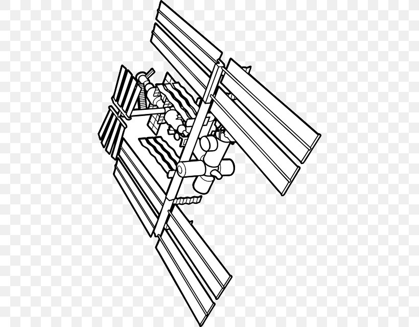 International Space Station Vector Graphics Clip Art Illustration Euclidean Vector, PNG, 438x640px, International Space Station, Drawing, Graphic Arts, Mark Iii, Parallel Download Free