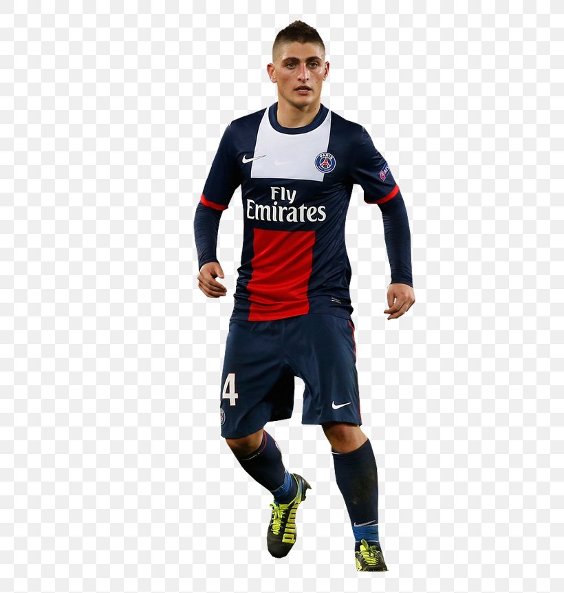 Marco Verratti Paris Saint-Germain F.C. Jersey Soccer Player Football Player, PNG, 599x862px, Marco Verratti, Ball, Blue, Clothing, Football Download Free