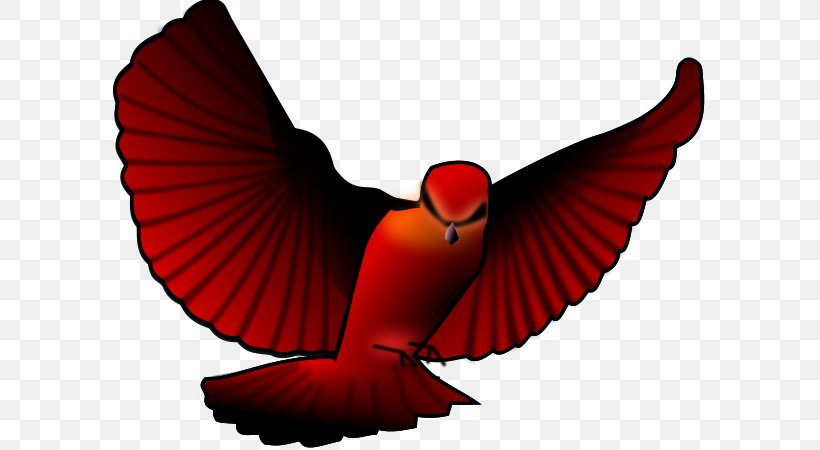 Bird Northern Cardinal Red Clip Art, PNG, 600x450px, Bird, Angry Birds Movie, Beak, Blog, Blue Download Free