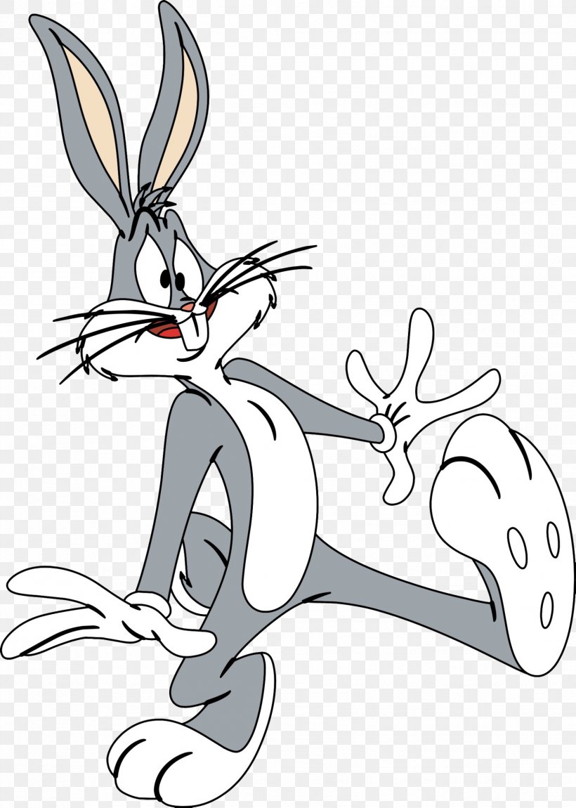 Bugs Bunny Easter Bunny Tasmanian Devil Clip Art, PNG, 1729x2425px, Watercolor, Cartoon, Flower, Frame, Heart Download Free