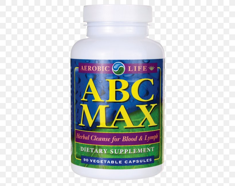 Dietary Supplement Aerobic Life ABC Max Detoxification Product Herb, PNG, 650x650px, Dietary Supplement, Blood, Capsule, Detoxification, Diet Download Free