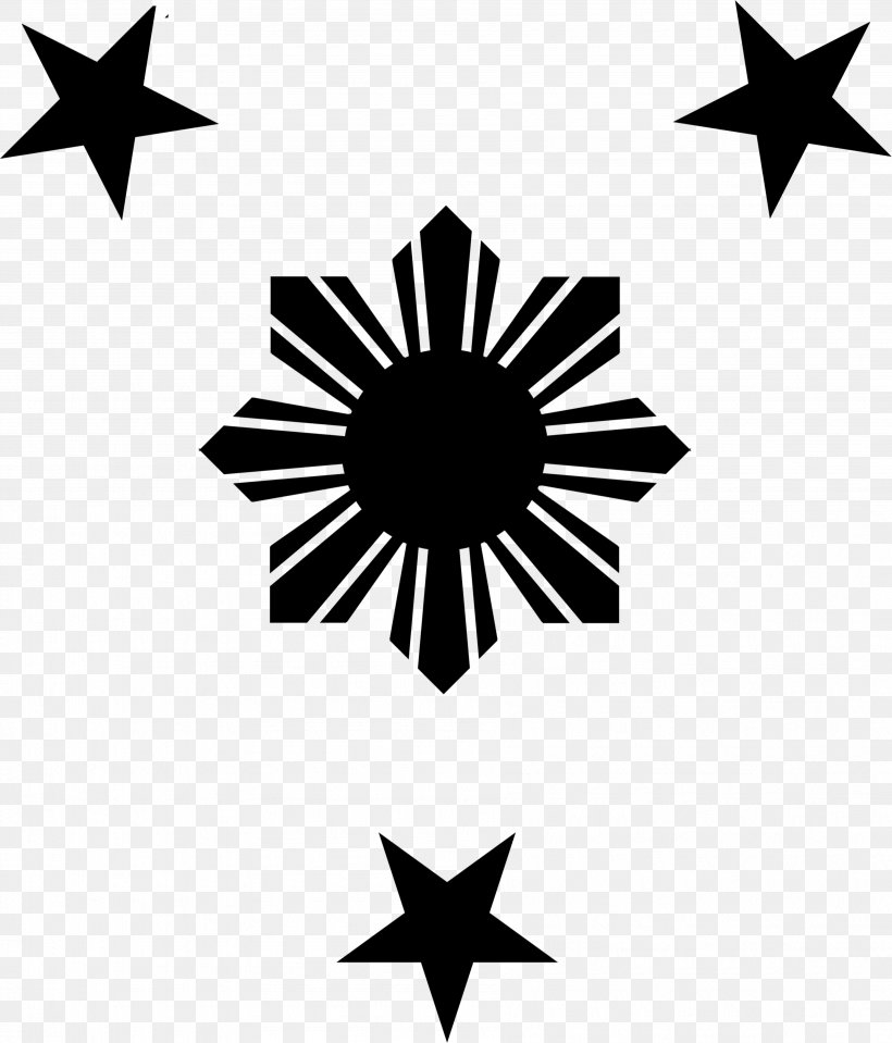 Sun Symbol, PNG, 3598x4210px, Philippines, Blackandwhite, Decal, Filipino, Flag Download Free