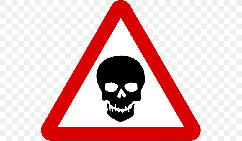 Warning Sign Traffic Sign Hazard Clip Art, PNG, 541x478px, Warning Sign, Area, Bone, Brand, Copyright Download Free