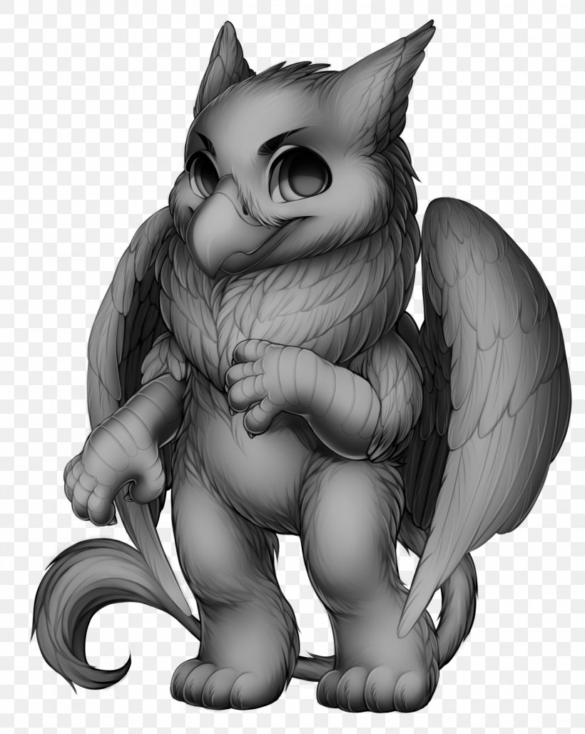 Whiskers Griffin Robot Furry Fandom Dragon, PNG, 1450x1820px, Whiskers, Art, Black And White, Canidae, Carnivoran Download Free