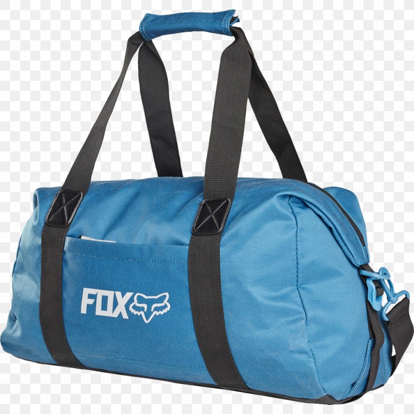 Fox Racing Backpack T-shirt Duffel Bags, PNG, 1000x1000px, Fox Racing, Aqua, Azure, Backpack, Bag Download Free