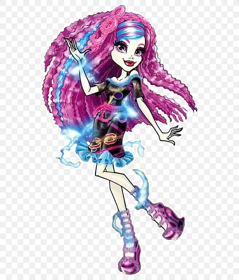 Frankie Stein Monster High Welcome To Monster High, PNG, 567x960px, Watercolor, Cartoon, Flower, Frame, Heart Download Free