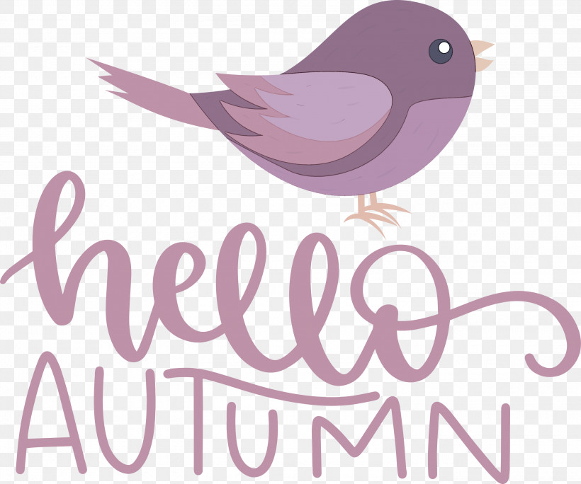 Hello Autumn, PNG, 3000x2503px, Hello Autumn, Beak, Biology, Birds, Logo Download Free