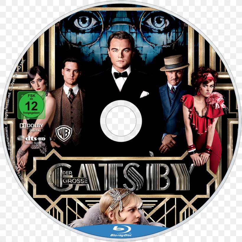 Jay Gatsby The Great Gatsby Nick Carraway Daisy Buchanan Film Poster, PNG, 1000x1000px, Jay Gatsby, Art Deco, Baz Luhrmann, Book, Brand Download Free
