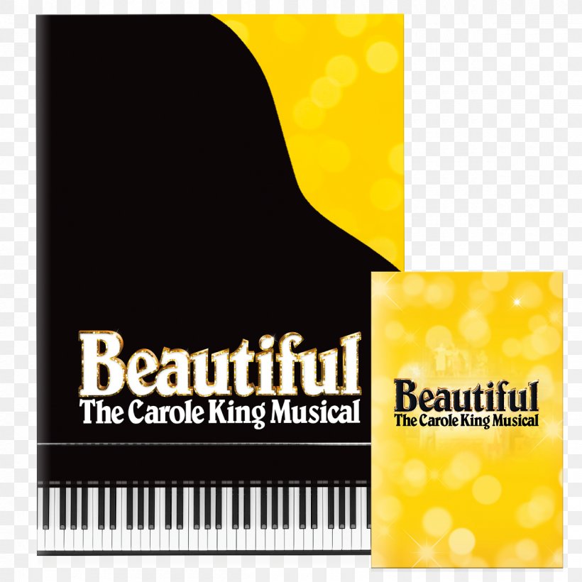 Beautiful Programme Musical Theatre Souvenir Broadway Theatre, PNG, 1200x1200px, Beautiful, Brand, Broadway Theatre, Carole King, Craft Magnets Download Free