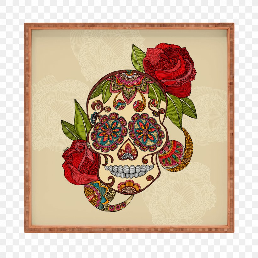 Calavera Wall Decal Day Of The Dead Skull, PNG, 1200x1200px, Calavera, Art, Bone, Cut Flowers, Day Of The Dead Download Free