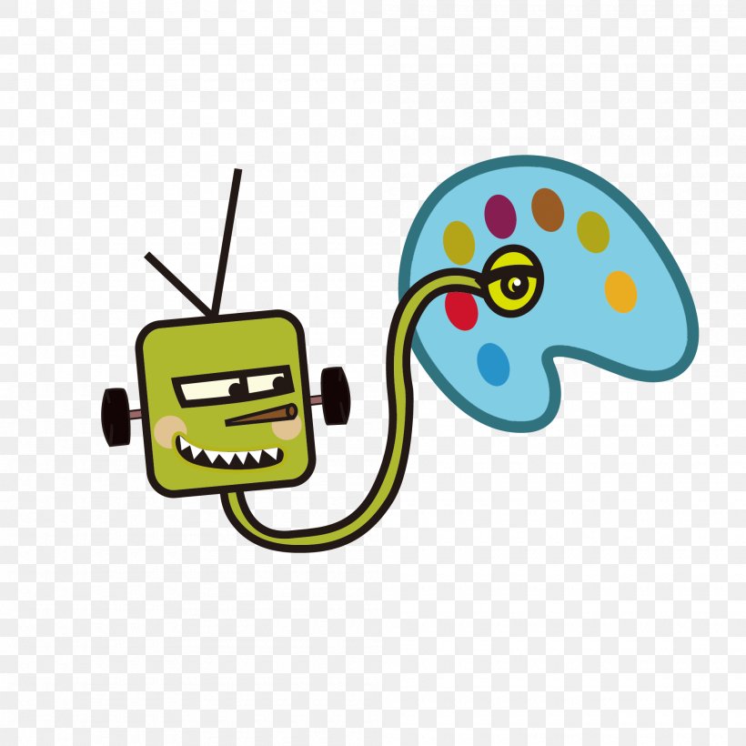 Computer Graphics, PNG, 2000x2000px, Computer Graphics, Area, Cartoon, Remote Control, Robot Download Free