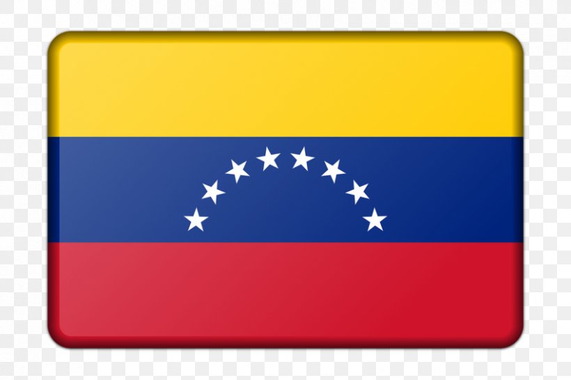 Flag Of Venezuela National Flag .ve, PNG, 850x566px, Venezuela, Electric Blue, Ensign, Flag, Flag Of Venezuela Download Free